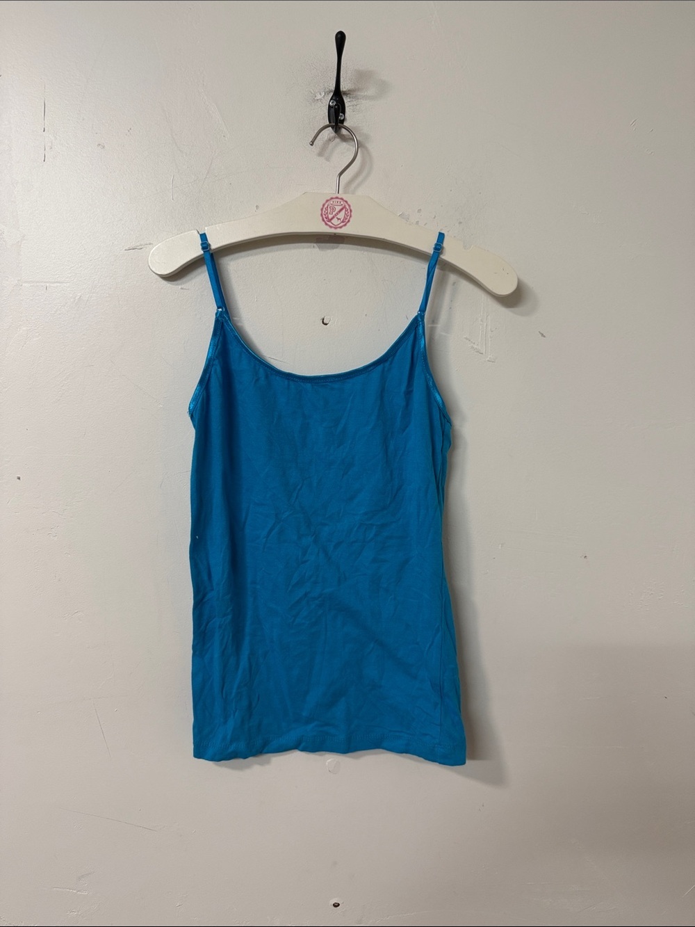 Bozzolo Bright Blue Spaghetti Strap Tank Top Y2K